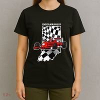 Indianapolis Indycar Racing Map Flag T-Shirt thumb 4