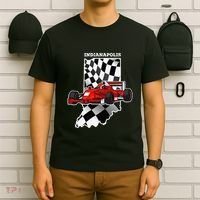 Indianapolis Indycar Racing Map Flag T-Shirt thumb 6