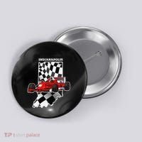 Indianapolis Indycar Racing Map Flag Button thumb 0