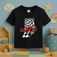 Indianapolis Indycar Racing Map Flag Toddler T-Shirt thumb 3
