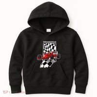 Indianapolis Indycar Racing Map Flag Kids Hoodie thumb 0