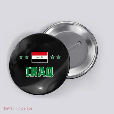 Iraq Button