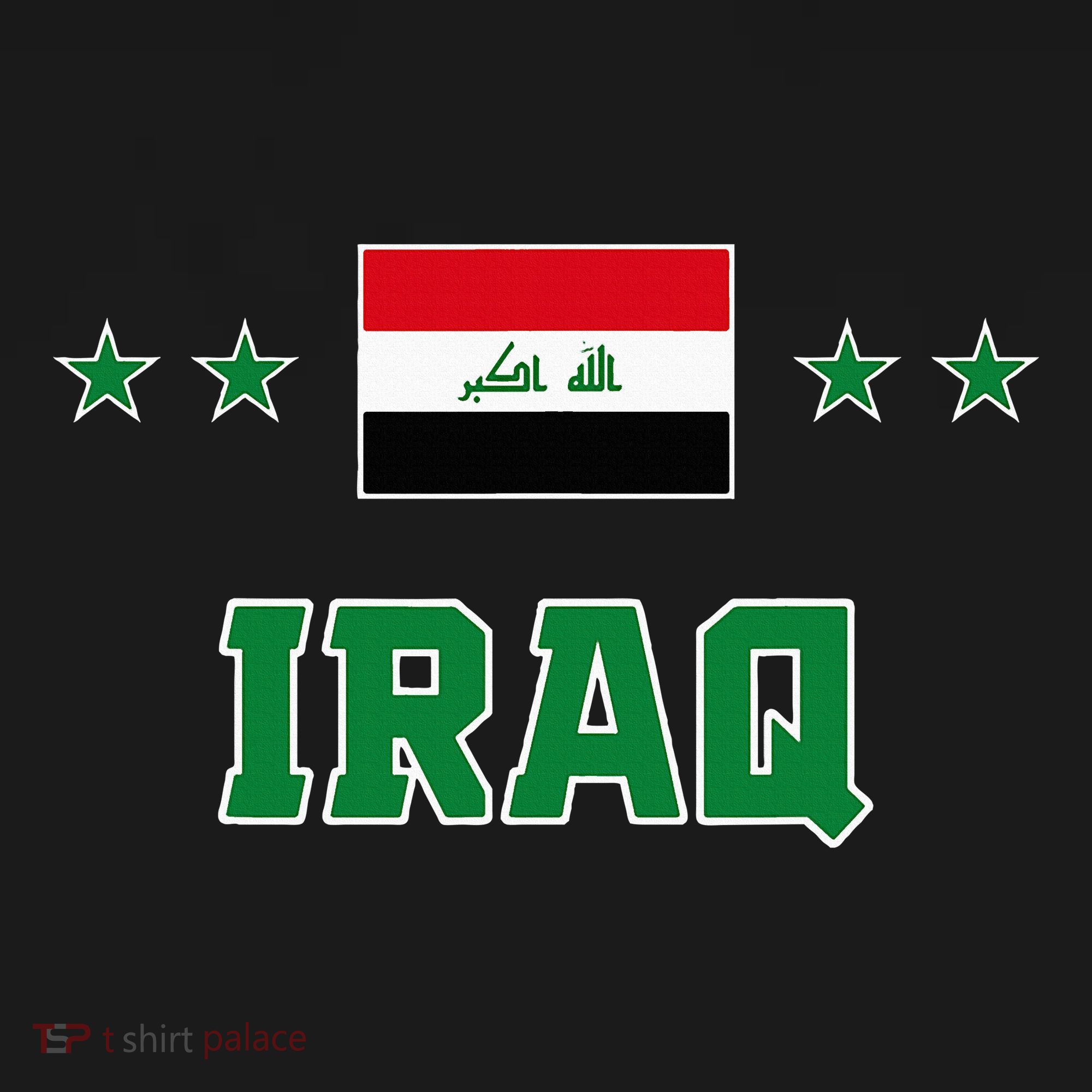 Iraq Button