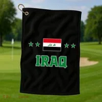 Iraq Golf Towel thumb 1