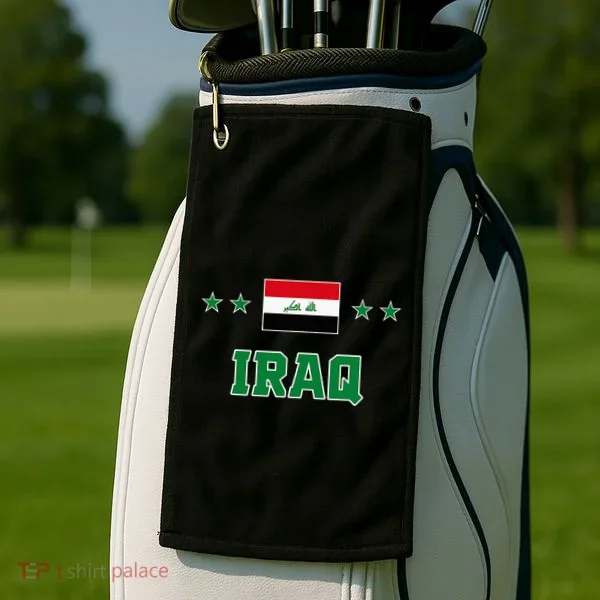 Iraq Golf Towel