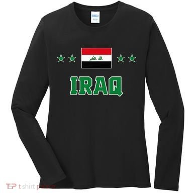 Iraq Women's Long Sleeve Shirt