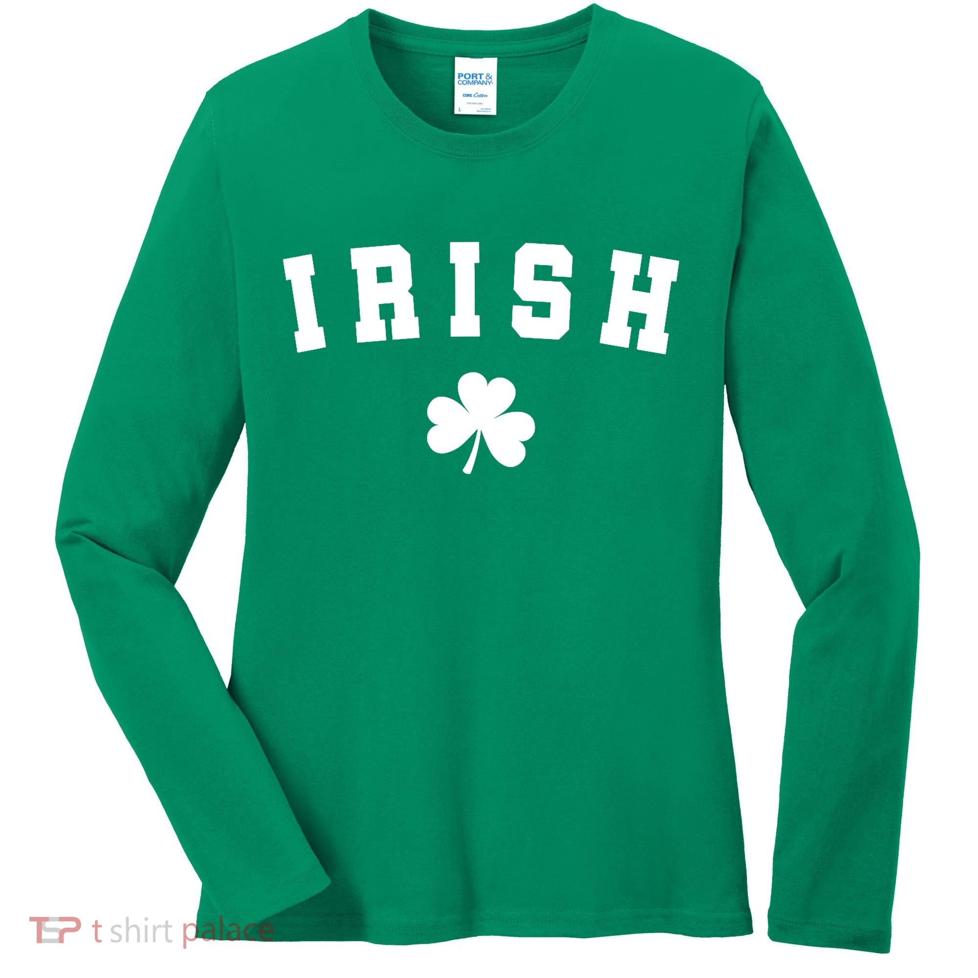 Irish Women's Long Sleeve Shirt