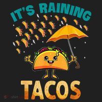 It Is Raining Tacos Funny Taco Kids Tumbler thumb 3