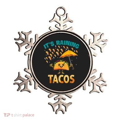 It Is Raining Tacos Funny Taco Kids Ornament
