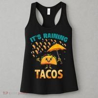 It Is Raining Tacos Funny Taco Kids Women's Tank Top thumb 3