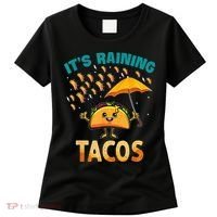 It Is Raining Tacos Funny Taco Kids Women's T-Shirt thumb 0