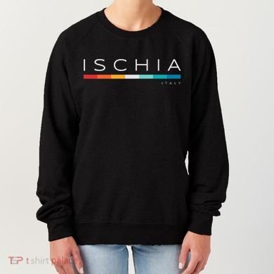 Ischia Italy Retro Women's Sweatshirt