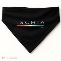 Ischia Italy Retro USA-Made Doggie Bandana thumb 0