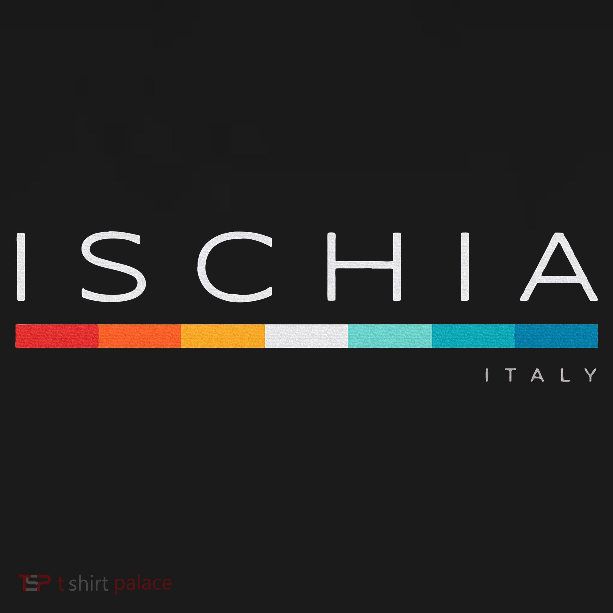 Ischia Italy Retro USA-Made Doggie Bandana