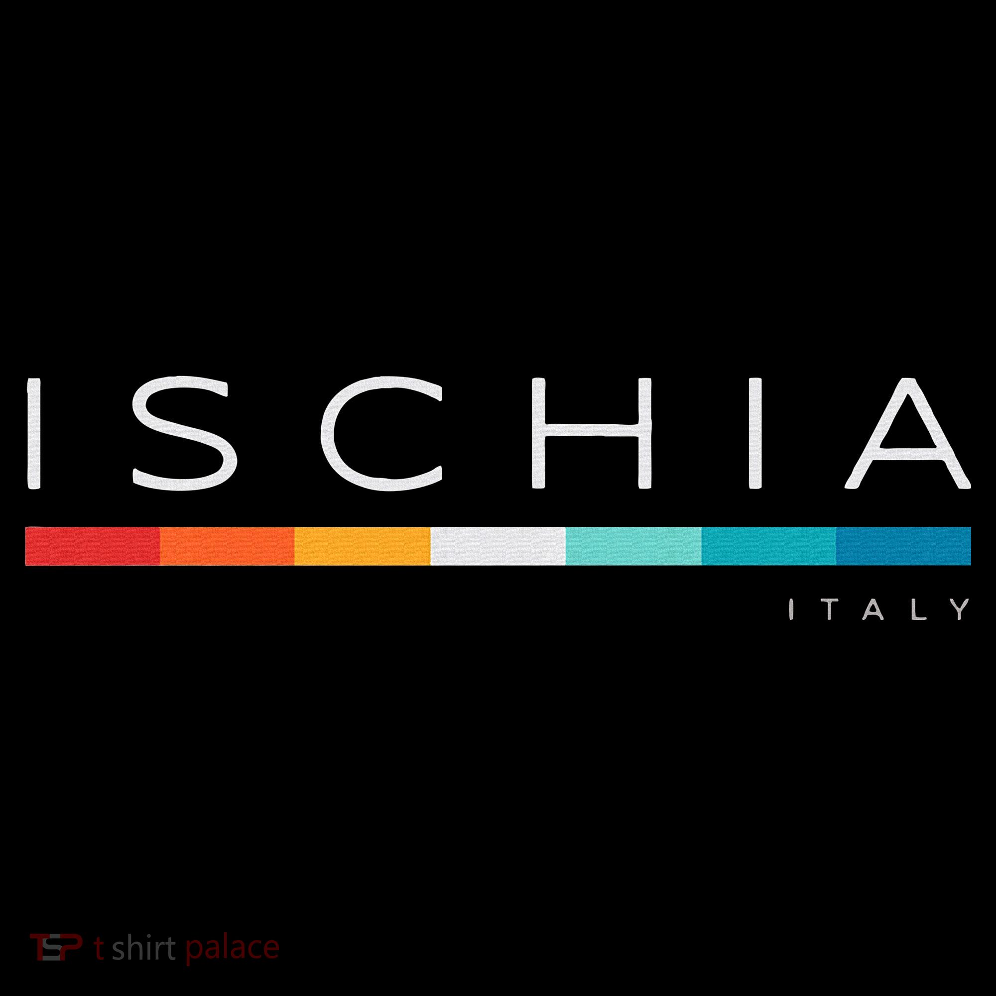 Ischia Italy Retro Women's Hoodie