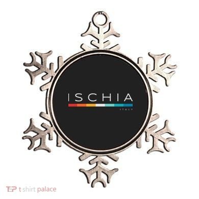 Ischia Italy Retro Ornament