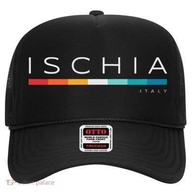 Ischia Italy Retro Hat