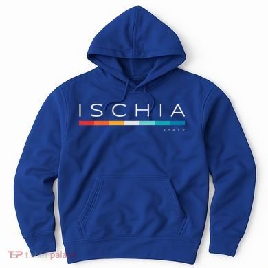 Ischia Italy Retro Hoodie