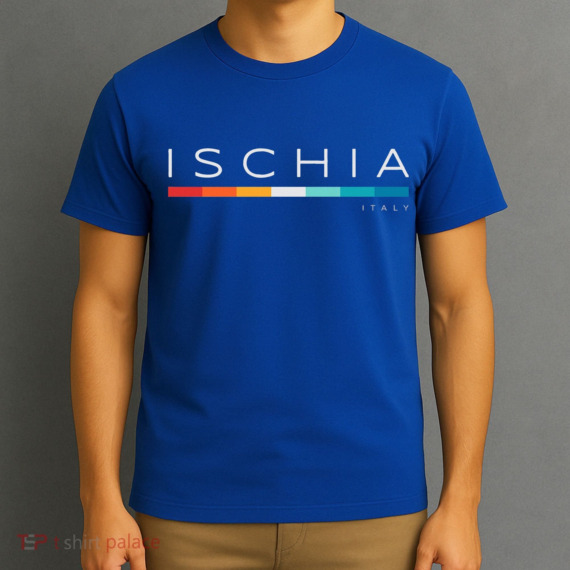Ischia Italy Retro T-Shirt