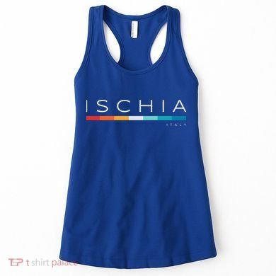 Ischia Italy Retro Women's Tank Top