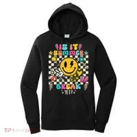 Is It Summer Break Yet Teacher Groovy Women's Hoodie thumb 0