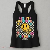 Is It Summer Break Yet Teacher Groovy Women's Tank Top thumb 3