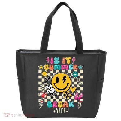 Is It Summer Break Yet Teacher Groovy Tote Bag