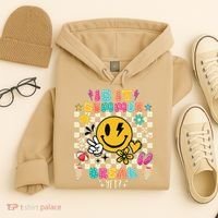 Is It Summer Break Yet Teacher Groovy Hoodie thumb 4
