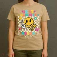 Is It Summer Break Yet Teacher Groovy T-Shirt thumb 4