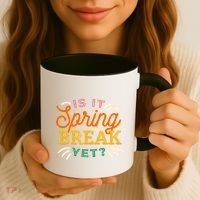 Is It Spring Break Yet Coffee Mug thumb 3