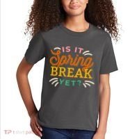 Is It Spring Break Yet Kids T-Shirt thumb 2