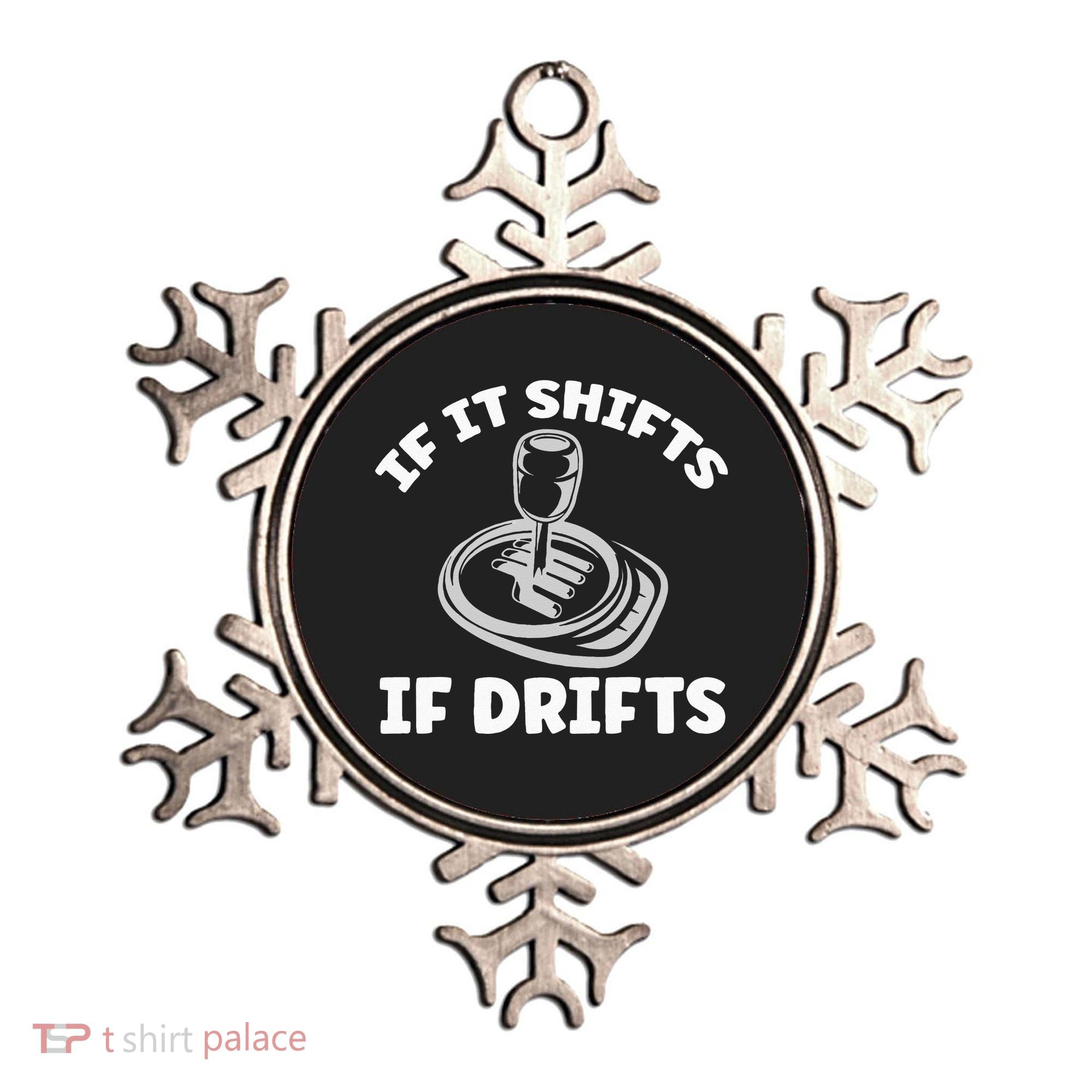 If It Shifts It Drifts Drift Racing Cars Ornament