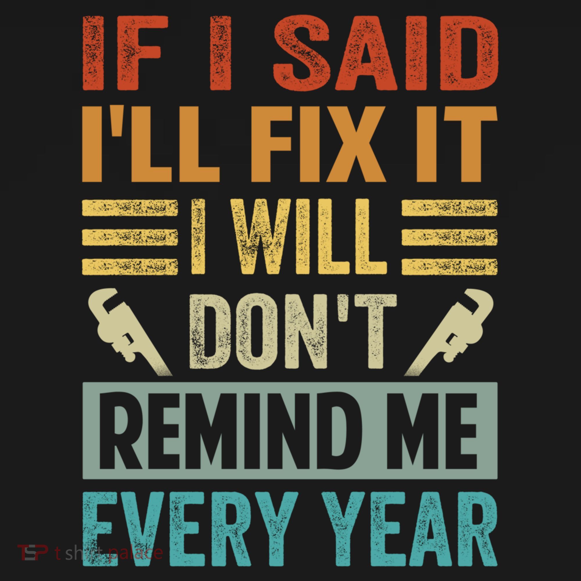 If I Said I'll Fix It Cool Gift I Will Cool Gift Don't Remind Me Every Year Gift Women's Hoodie