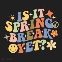 Is It Spring Break Yet? Groovy Retro Vacation Teacher Flower Tumbler thumb 3