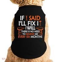 If I Said I'll Fix it I Will Funny Mechanic Handyman Tools Doggie Tank thumb 0