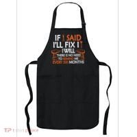 If I Said I'll Fix it I Will Funny Mechanic Handyman Tools Apron thumb 0