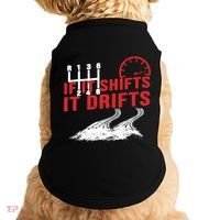 If It Shifts It Drifts Drift Cars Drifting Gift Doggie Tank thumb 0