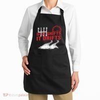If It Shifts It Drifts Drift Cars Drifting Gift Apron thumb 2