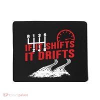 If It Shifts It Drifts Drift Cars Drifting Gift Mousepad thumb 0
