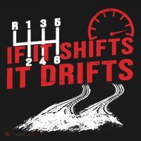 If It Shifts It Drifts Drift Cars Drifting Gift Women's Tank Top thumb 5