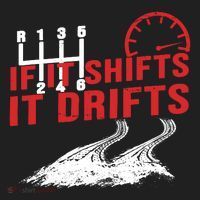 If It Shifts It Drifts Drift Cars Drifting Gift Hat thumb 2