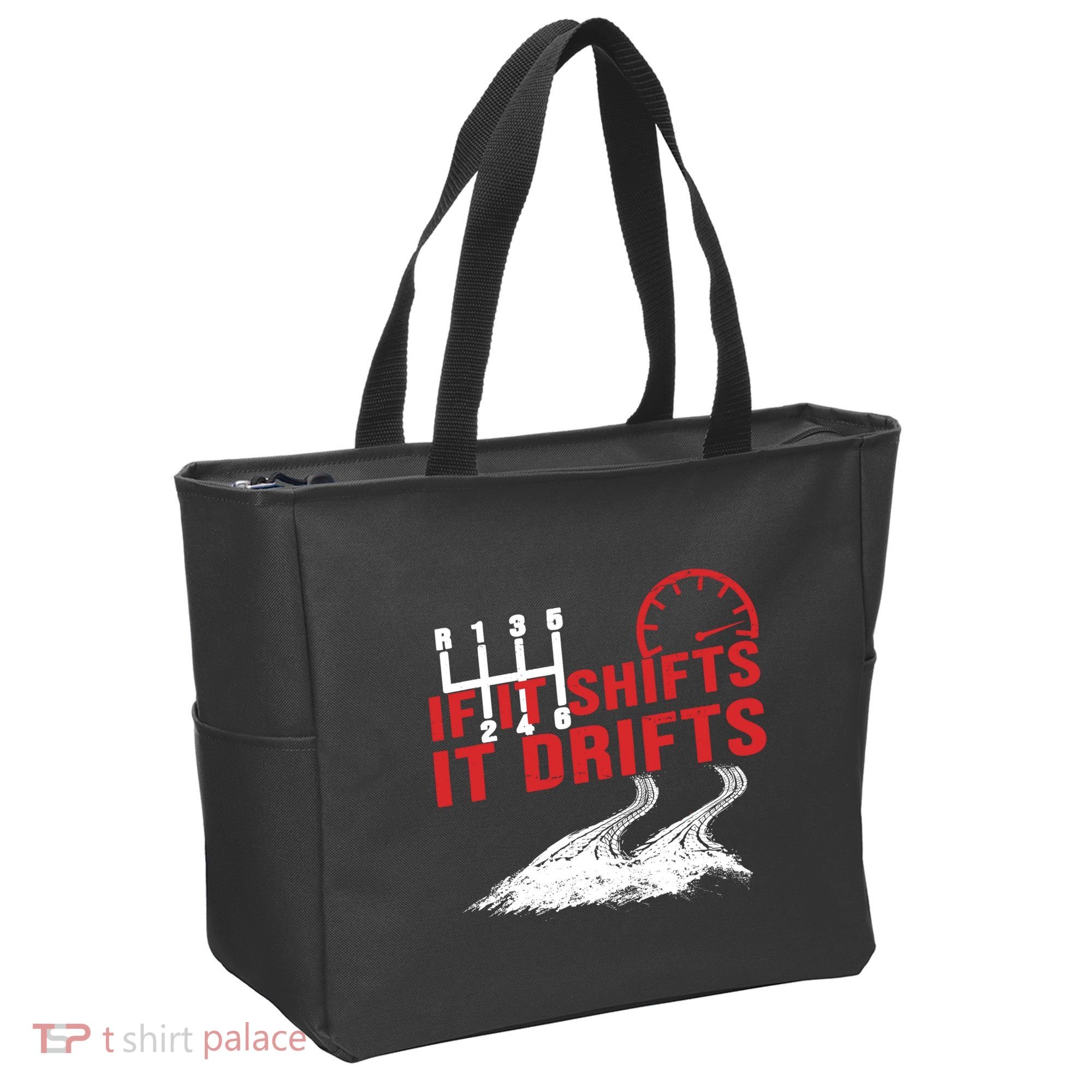 If It Shifts It Drifts Drift Cars Drifting Gift Tote Bag