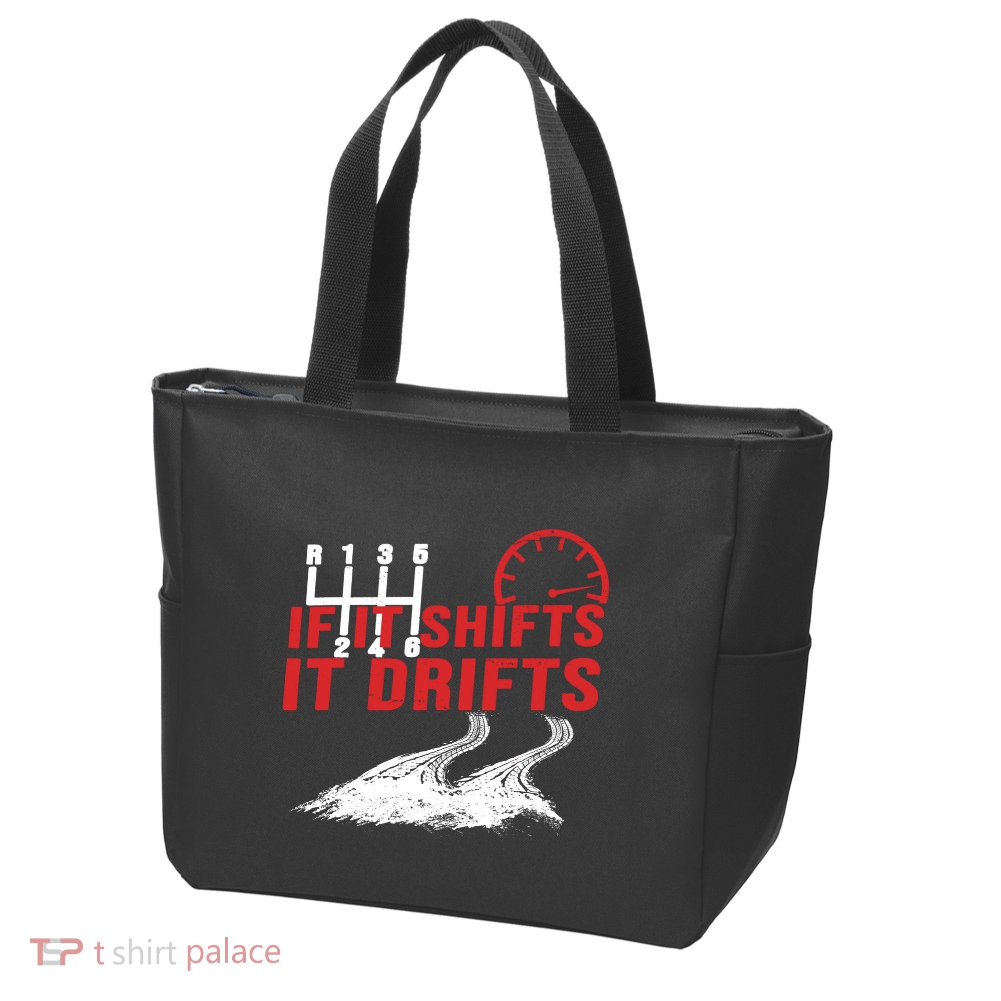 If It Shifts It Drifts Drift Cars Drifting Gift Tote Bag