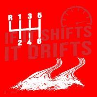 If It Shifts It Drifts Drift Cars Drifting Gift Santa Hat thumb 1