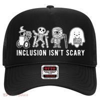Inclusion Isnt Scary Teacher Skeleton Ghost Cute Halloween Hat thumb 0