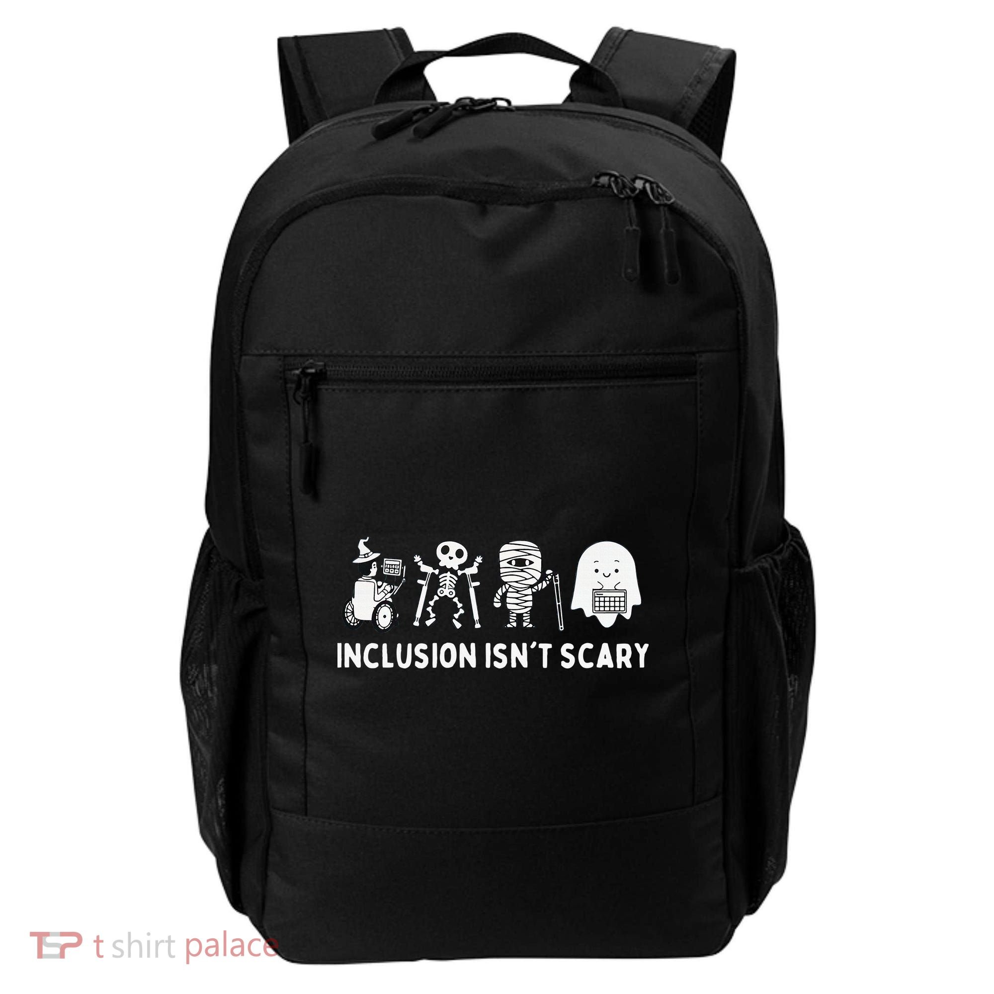 Inclusion Isnt Scary SLP Halloween Sped Teacher Inclusion Backpack