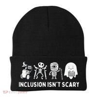 Inclusion Isnt Scary SLP Halloween Sped Teacher Inclusion Beanie thumb 0