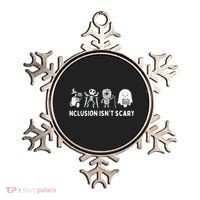 Inclusion Isnt Scary SLP Halloween Sped Teacher Inclusion Ornament thumb 0