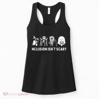 Inclusion Isnt Scary SLP Halloween Sped Teacher Inclusion Women's Tank Top thumb 0