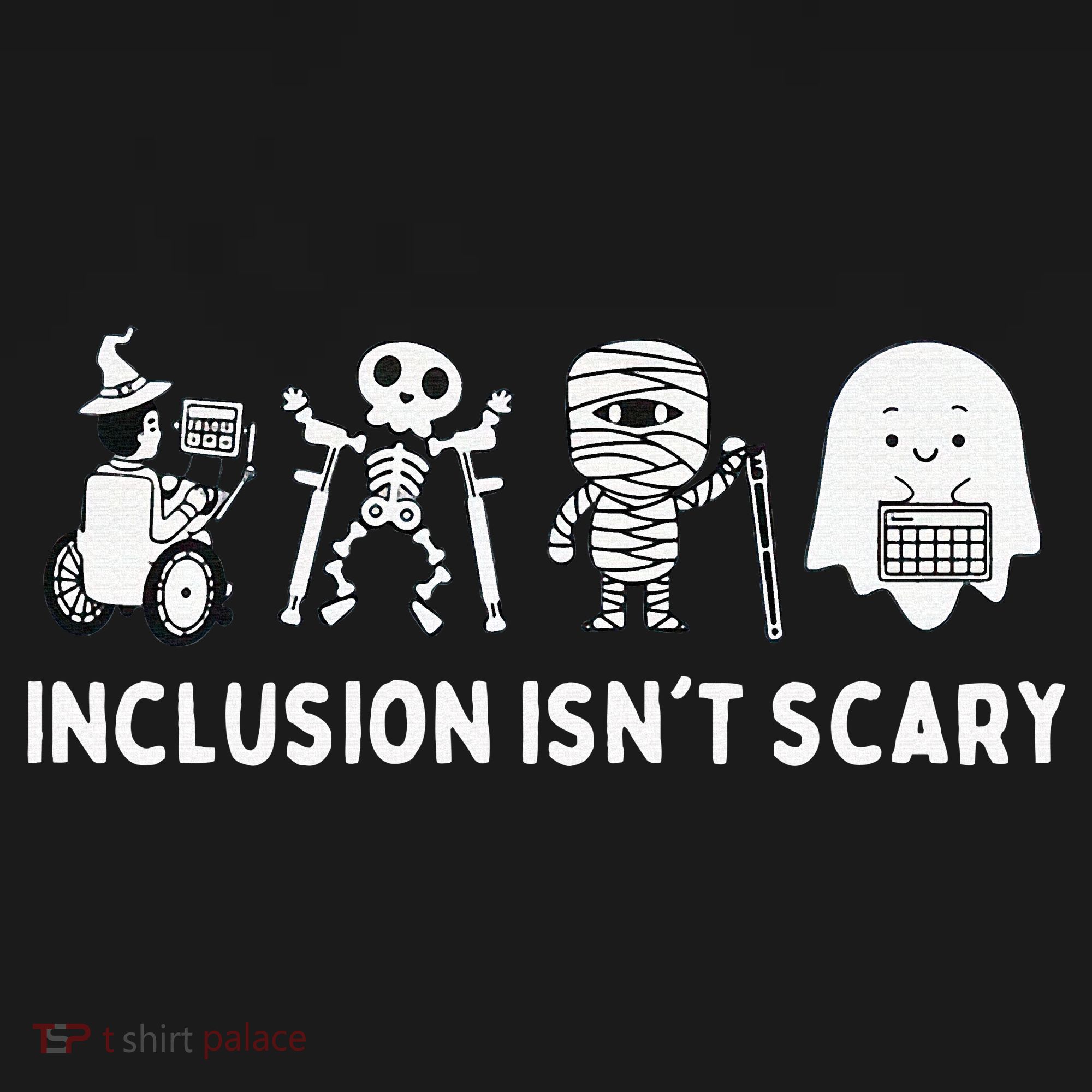 Inclusion Isnt Scary SLP Halloween Sped Teacher Inclusion Women's Tank Top